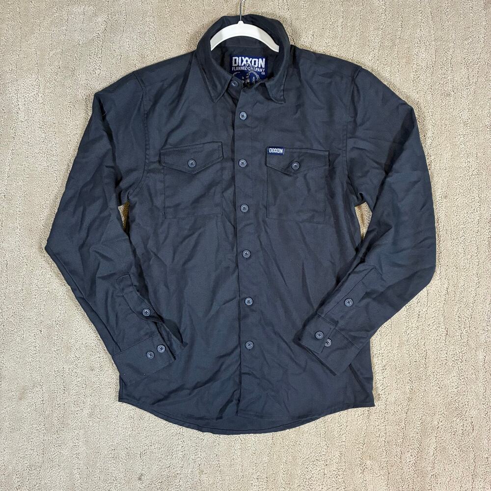 Dixxon Flannel Company Men XS Grey The Kraken Button Up Workwear Outerwear Skate